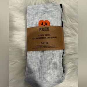 PINK Victoria’s Secret Halloween Crew Socks